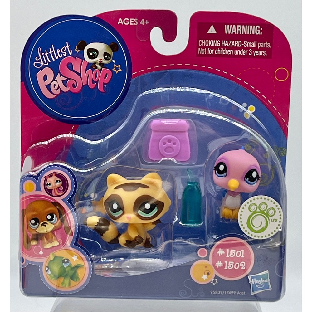 2009 Littlest Pet Shop #1501 #1502 95839/17499 Asst. NIB